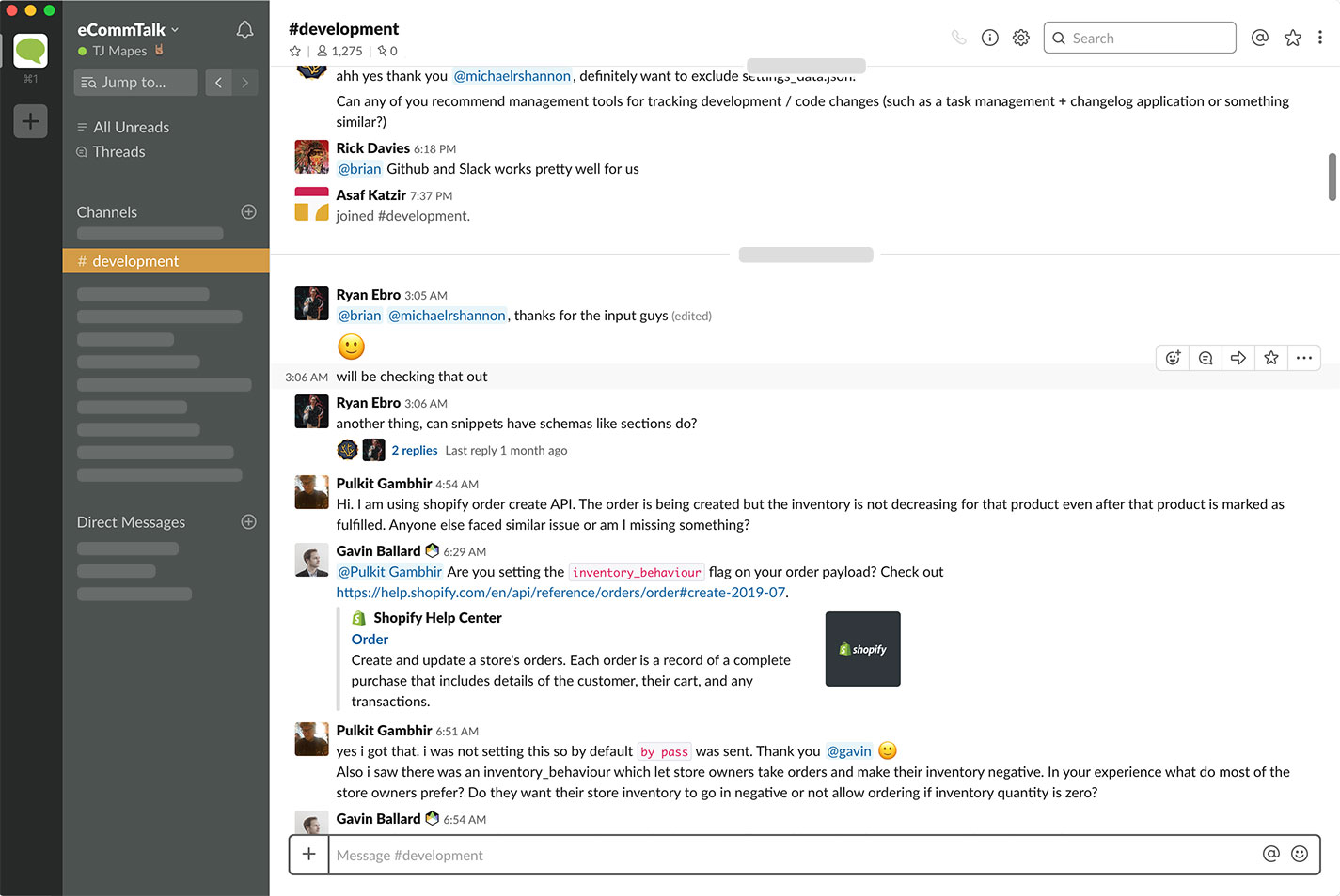 ecommtalk slack community